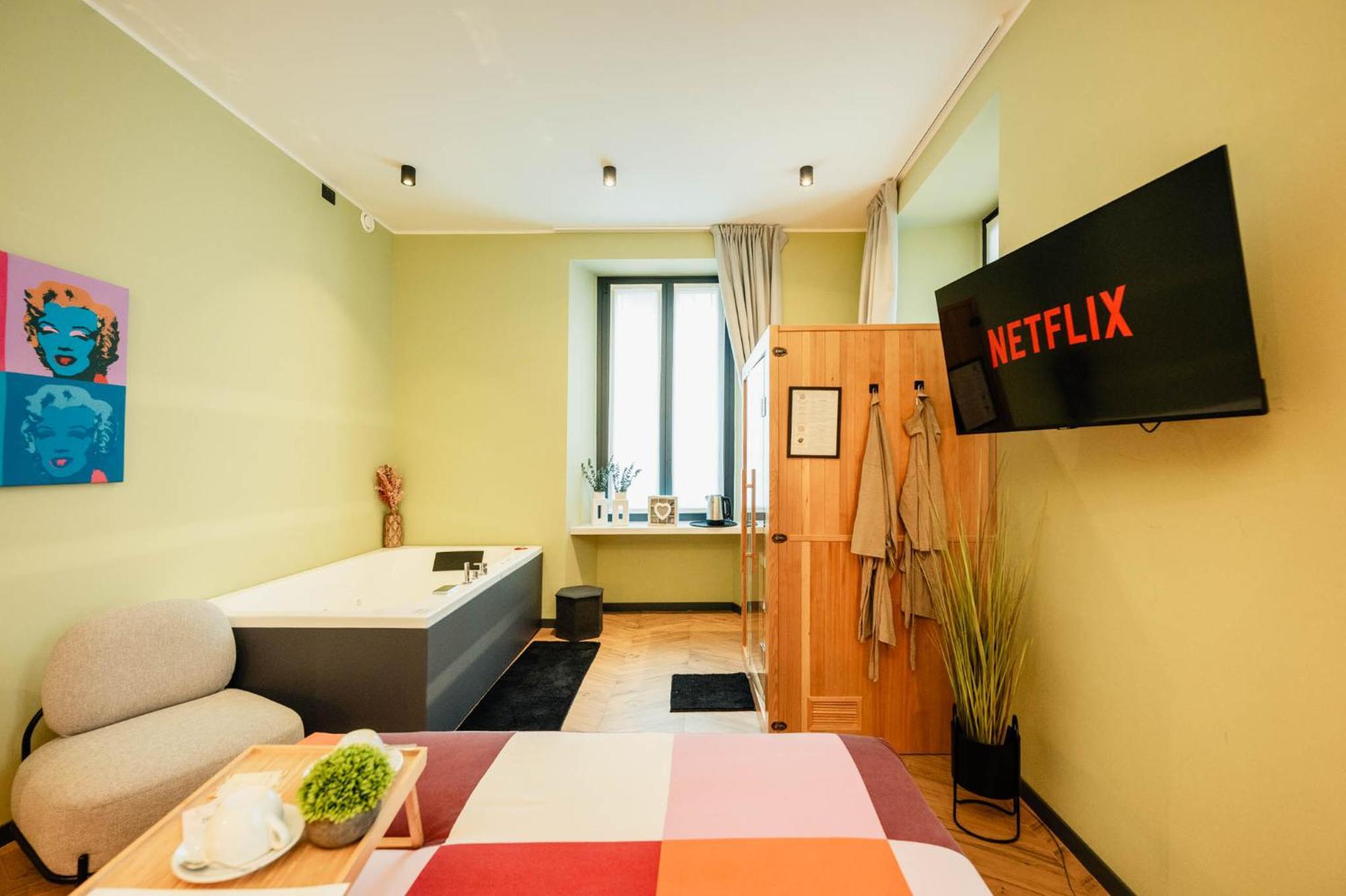 Marylin's Suite&spa Con Parcheggio Privato Appartement *