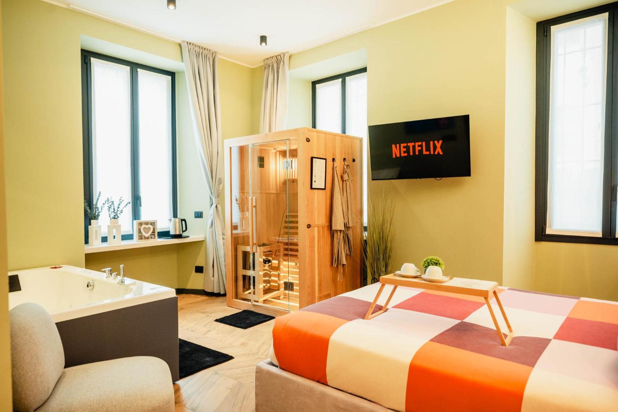 Marylin's Suite&spa Con Parcheggio Privato Appartement Como